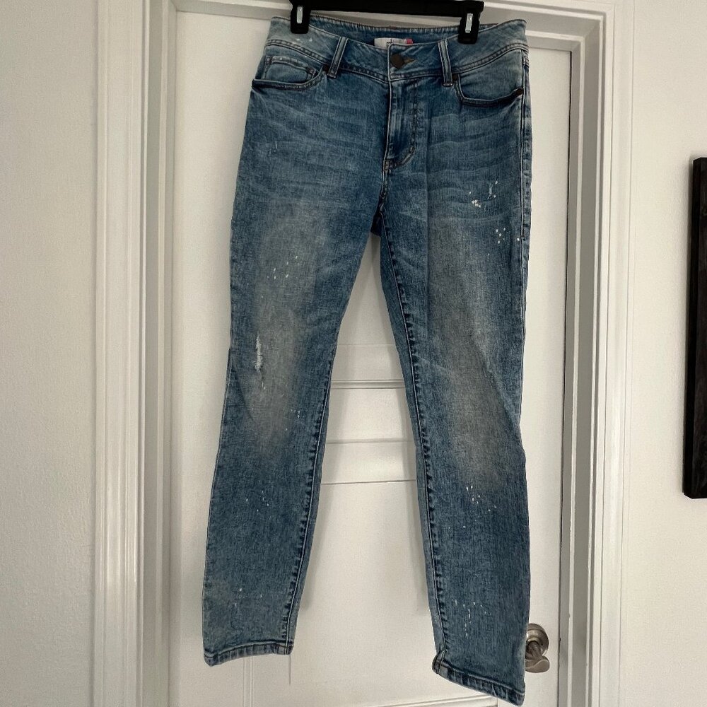 CAbi Cinched Skinny Jeans